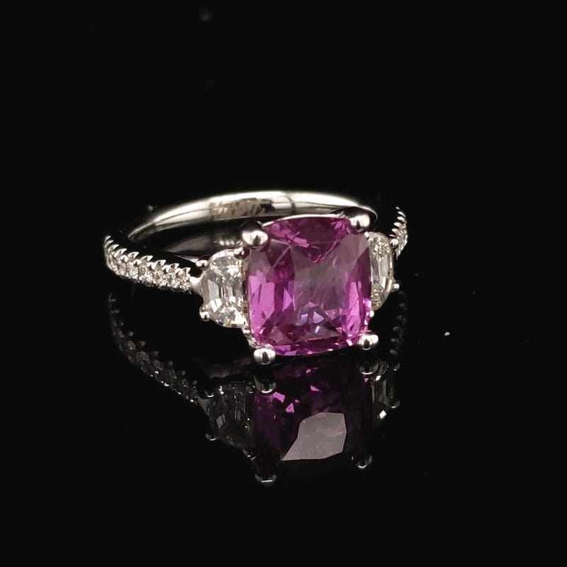Purple Sapphire Ring