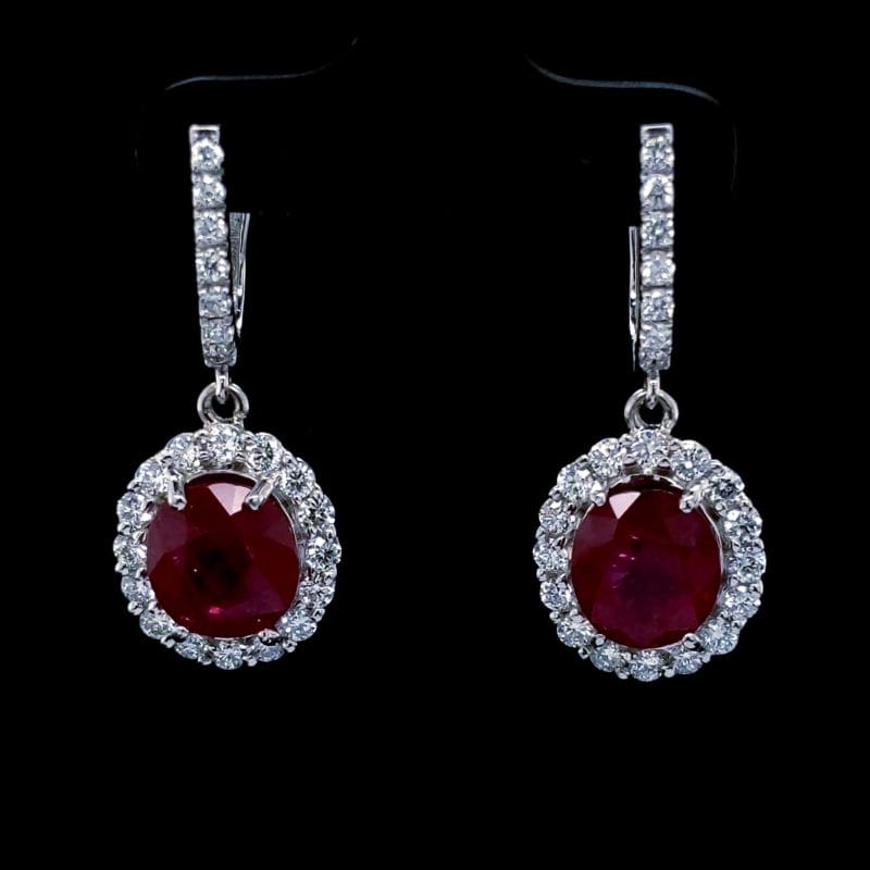 Ruby Earrings