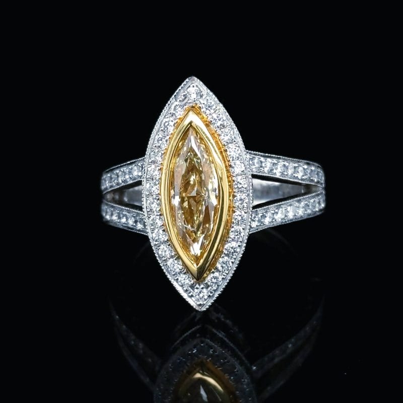 Yellow Diamond Ring