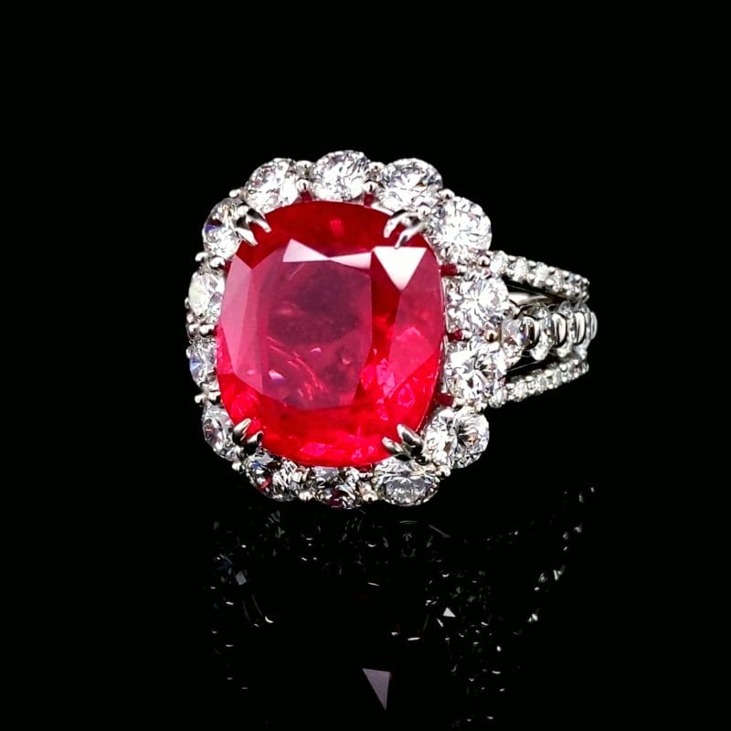 Rare Natural Spinel Ring